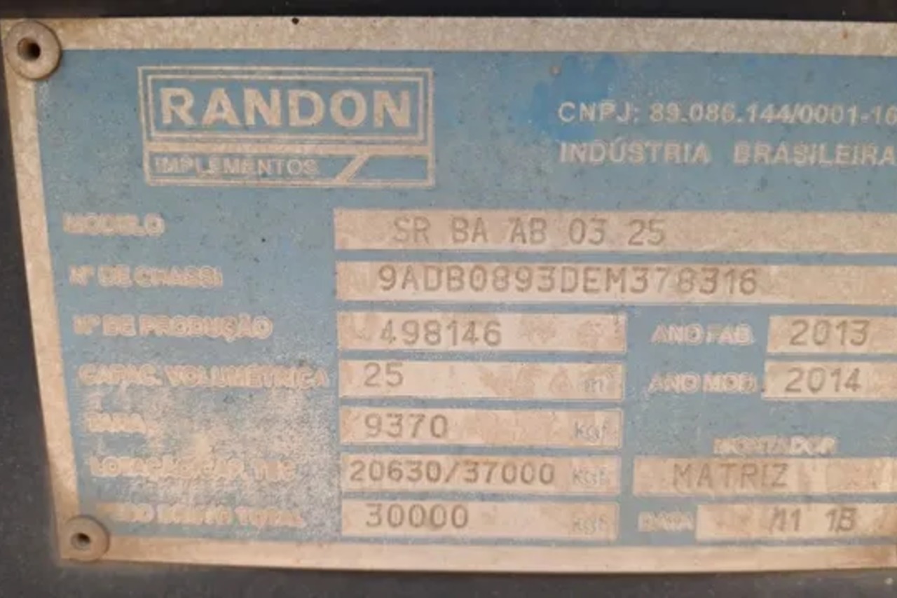 Randon Caçamba - 13/14 6