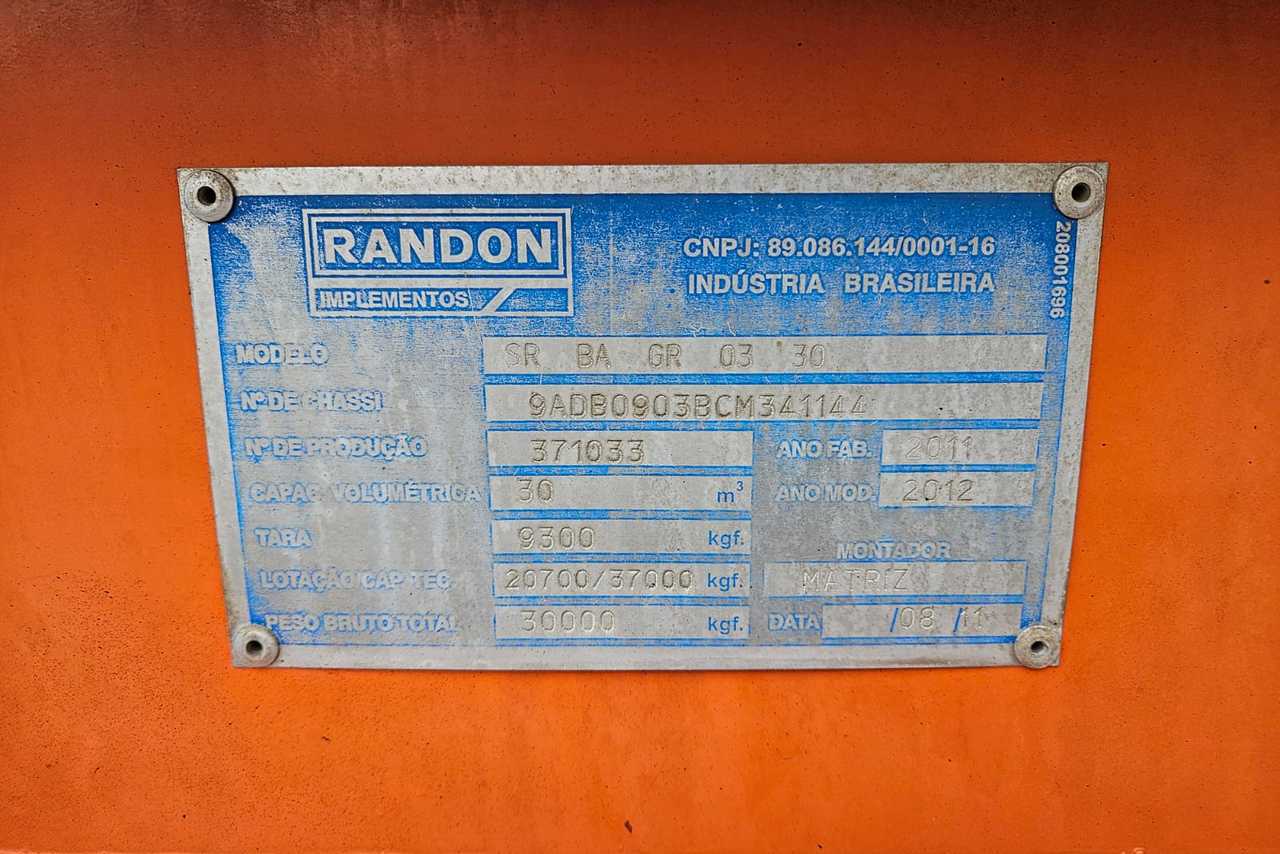Randon Caçamba - 11/12 10