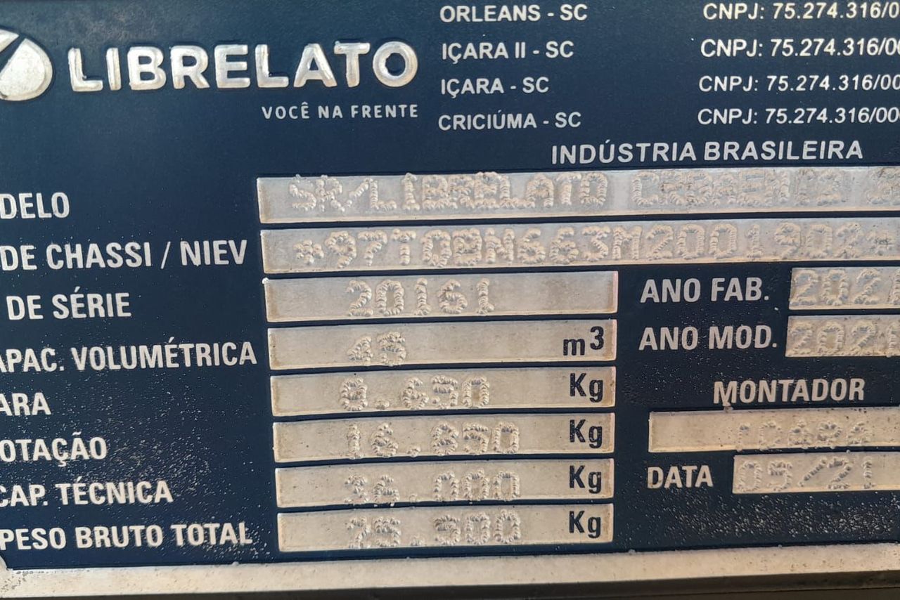 Librelato Caçamba - 21/21 5