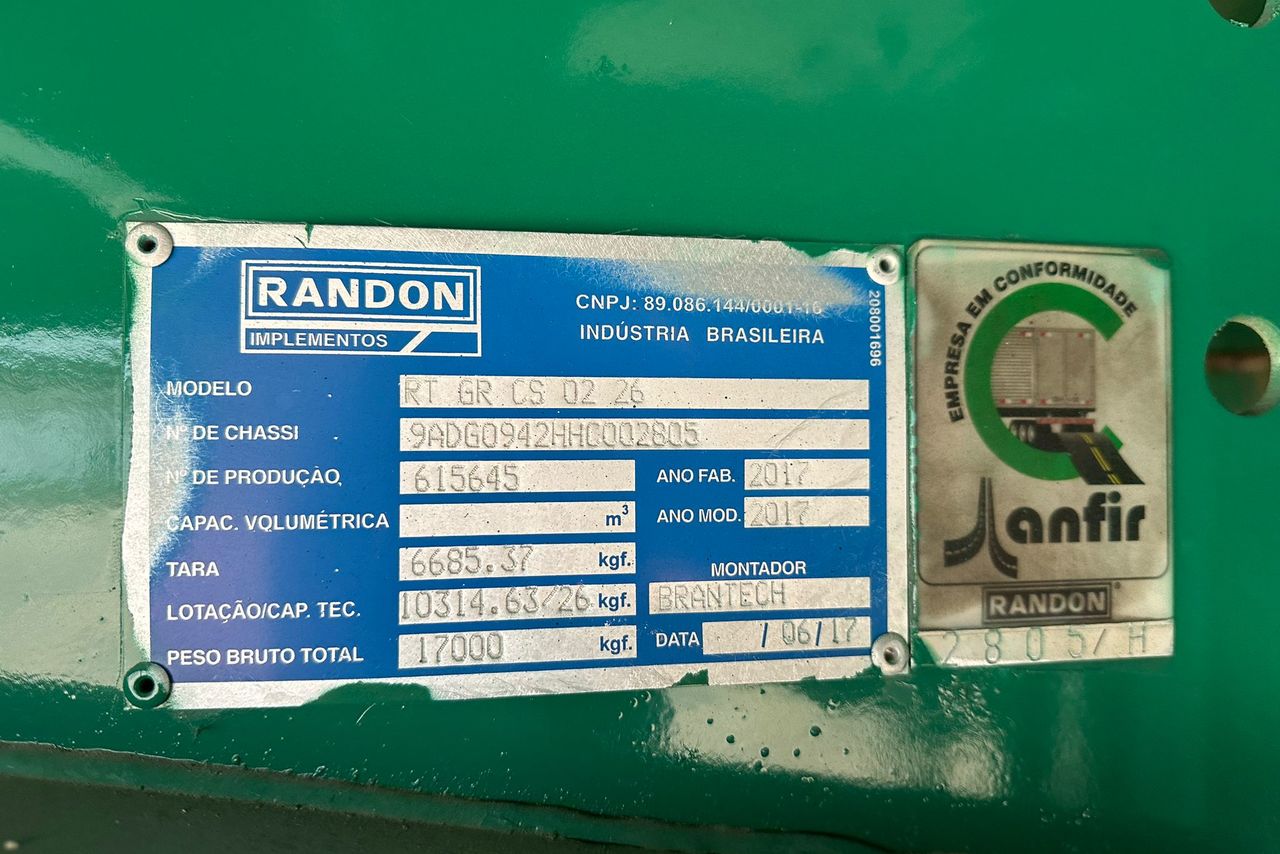 Randon Graneleira - 17/17 2