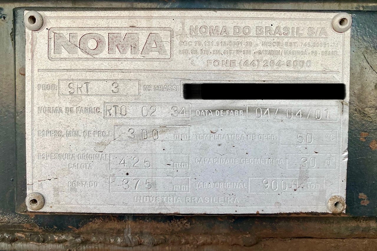 Noma Tanque isot. - 01/01 2