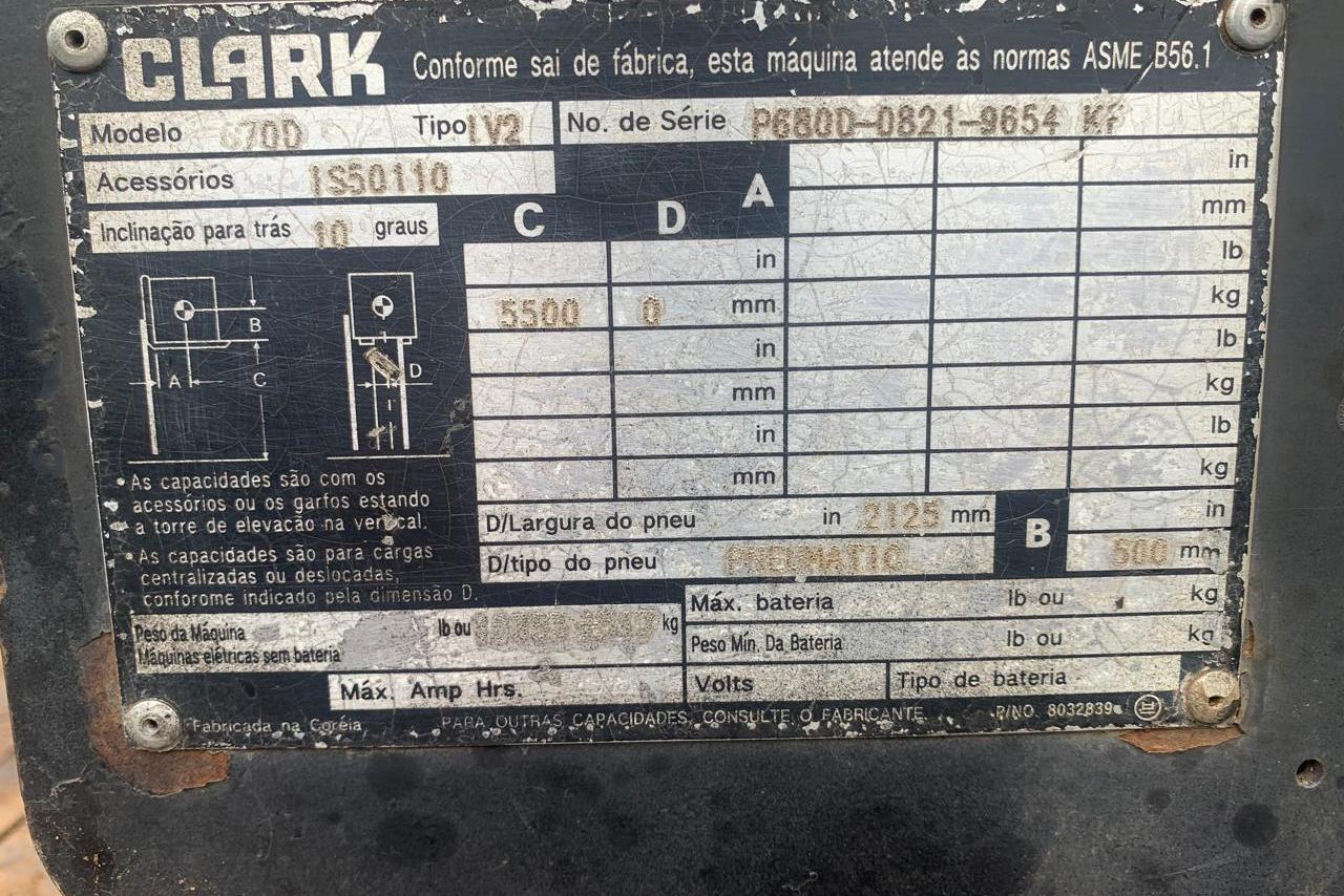 Clark C70 - 12/12 2