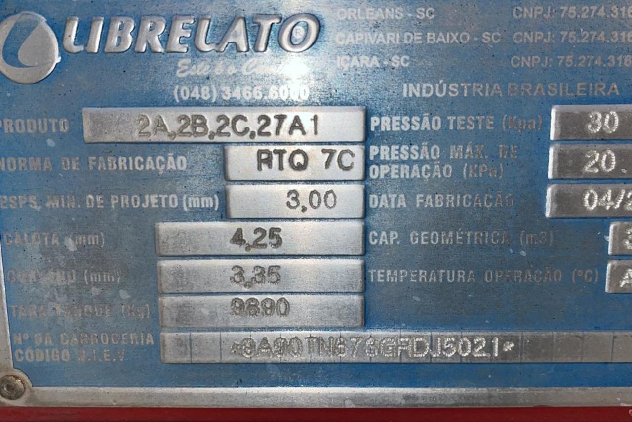 Librelato Tanque - 16/16 7