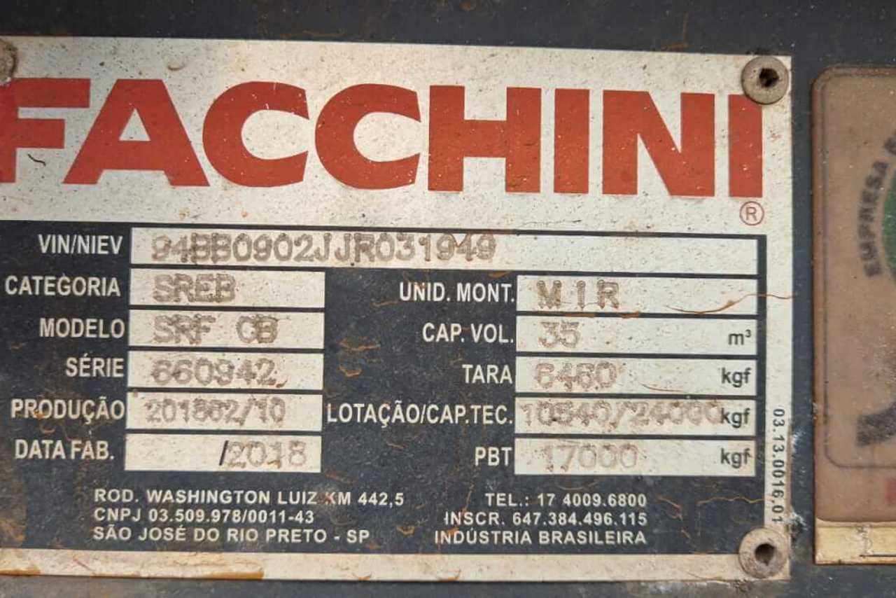 Facchini Caçamba - 18/18 19
