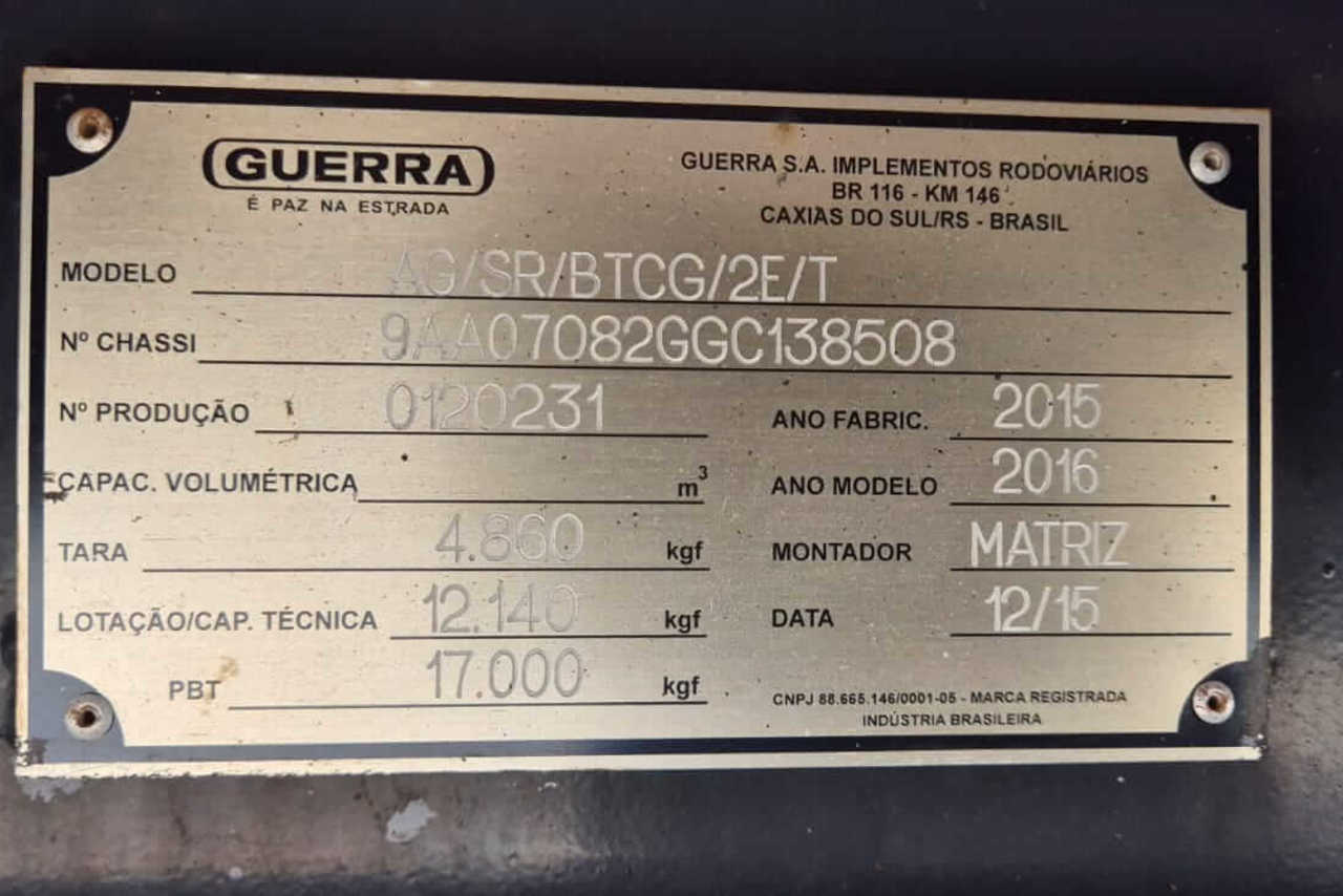 Guerra Graneleira - 15/16 19