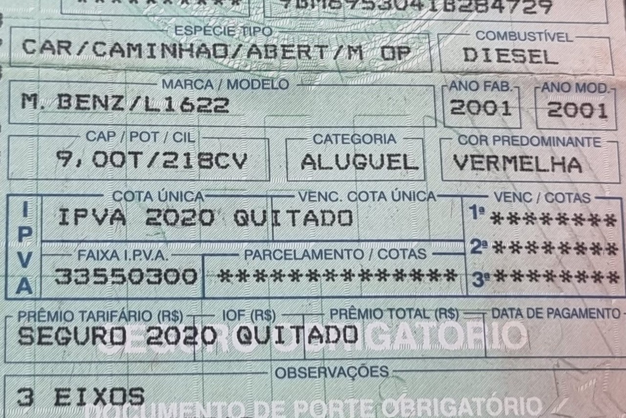 Mercedes Benz MB 1622 - 01/01 3