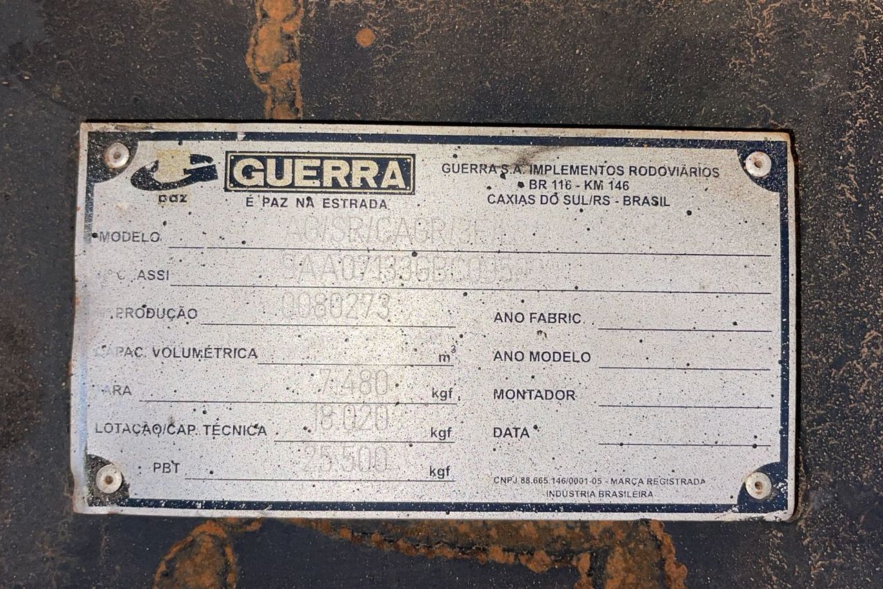 Guerra Graneleira - 10/11 2