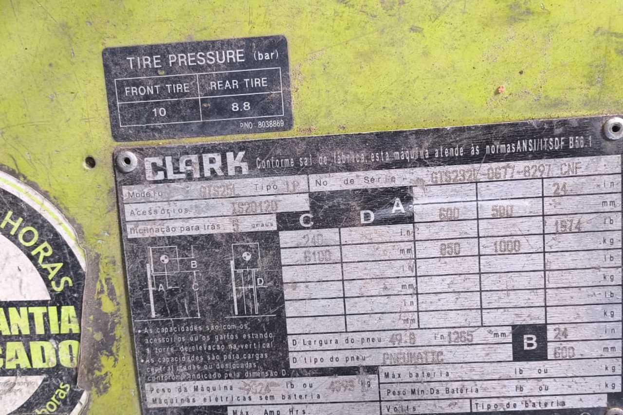 Clark GTS25 - 18/18 6