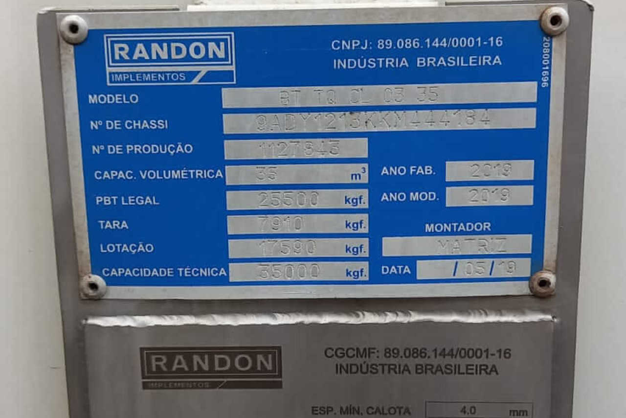Randon Tanque - 19/19 14