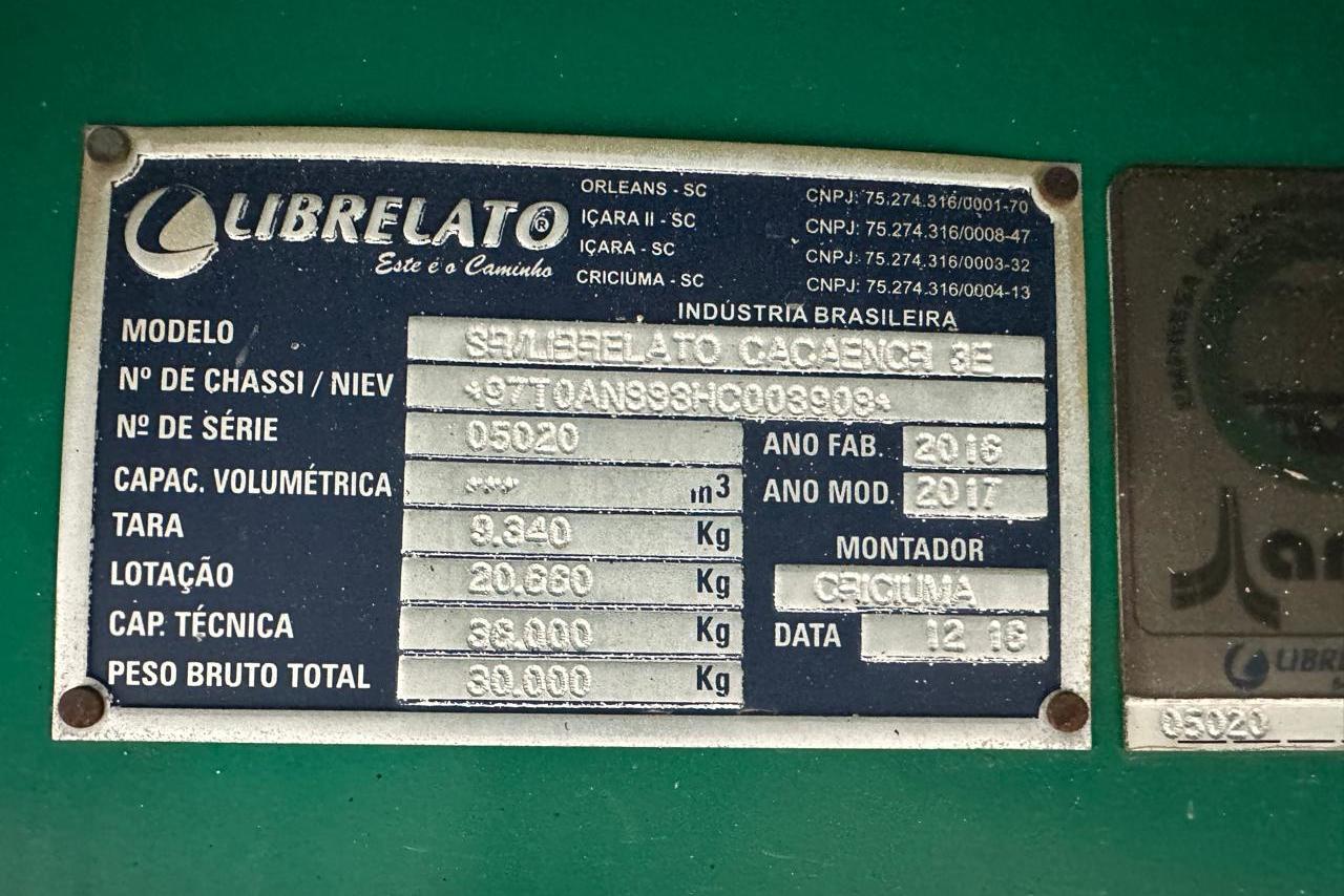 Librelato Graneleira - 16/17 8