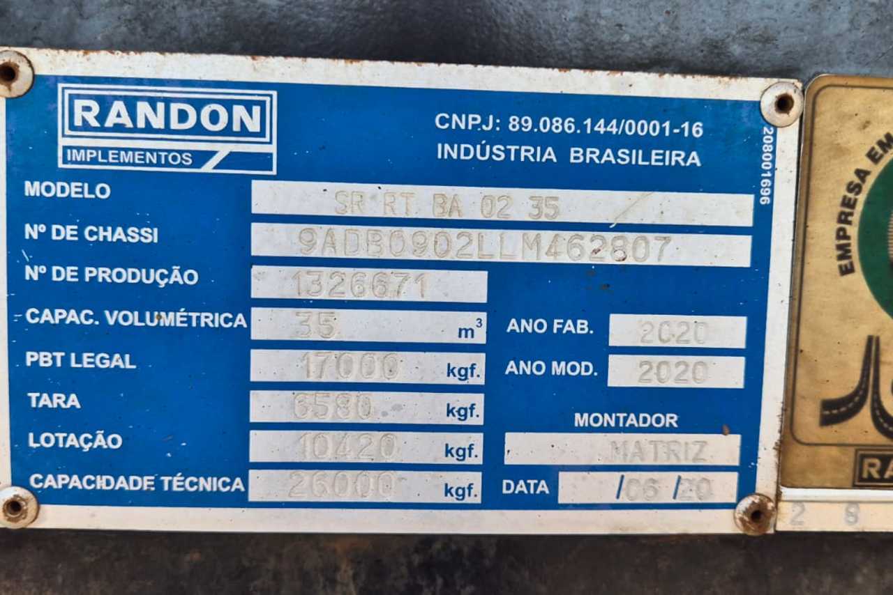 Randon Caçamba - 20/20 2