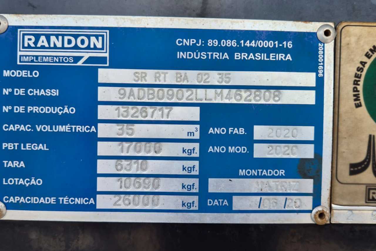 Randon Caçamba - 20/20 13