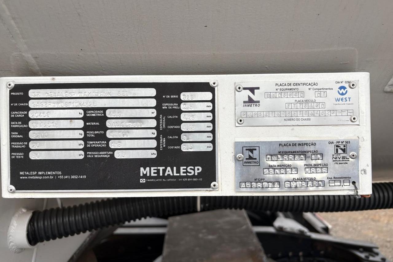 Metalesp Tanque aço carbono - 15/15 7