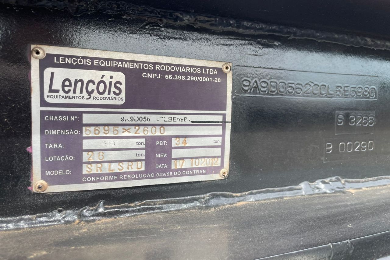 Lençois Dolly 2 eixos - 12/12 9
