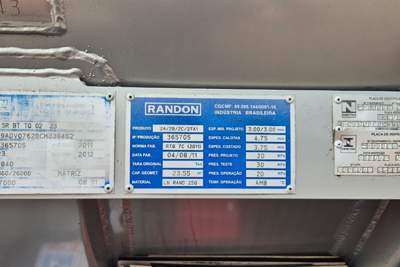 Randon Tanque - 11/12 17