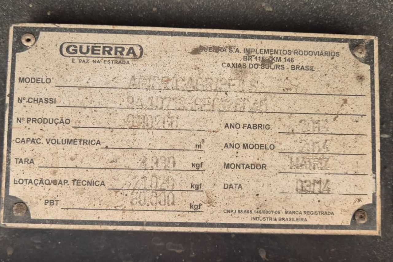 Guerra Carga Seca - 14/14 17