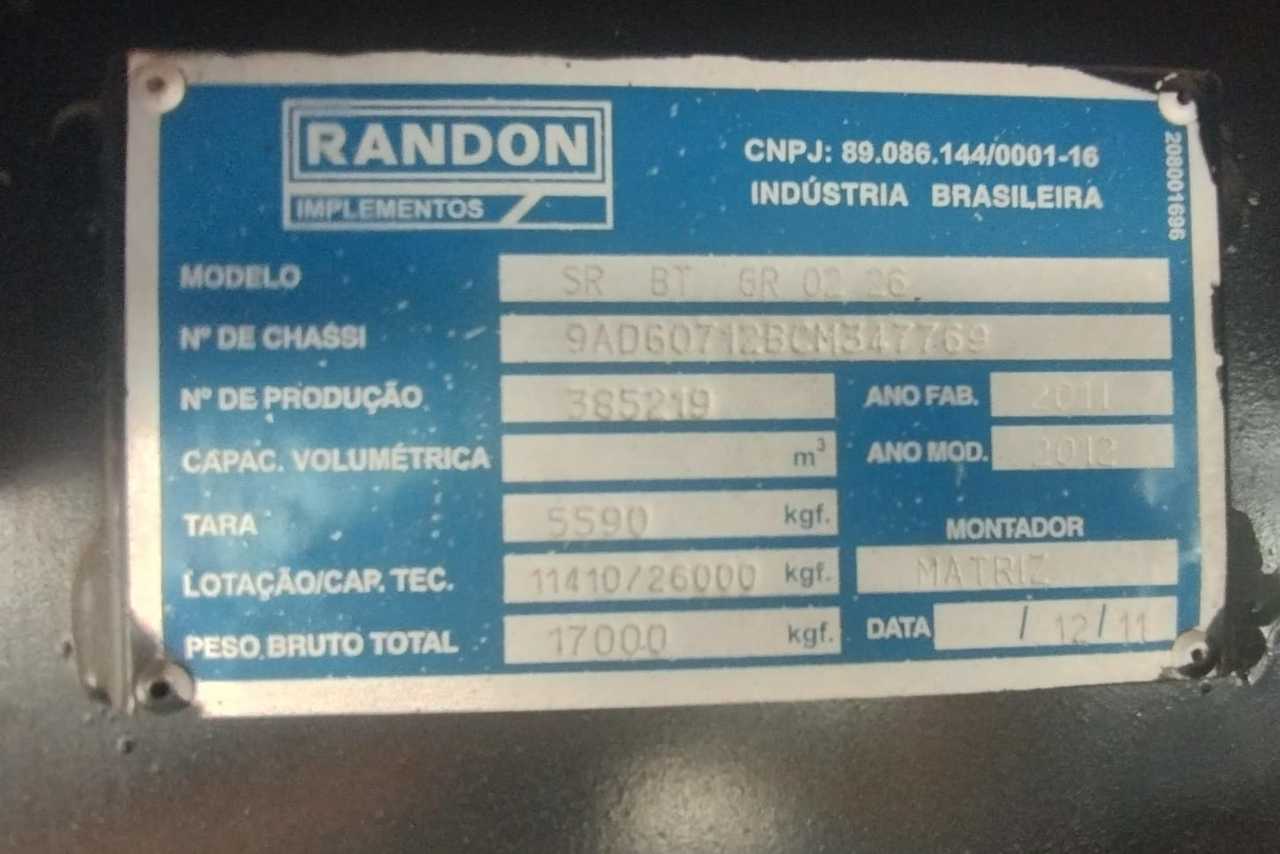 Randon Graneleira - 11/12 10