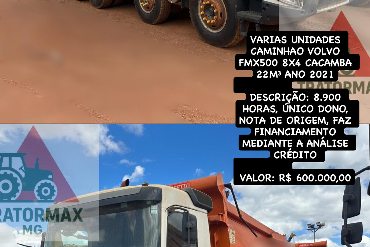 Volvo FMX 500 8x4 Euro 6 - 21/21 3