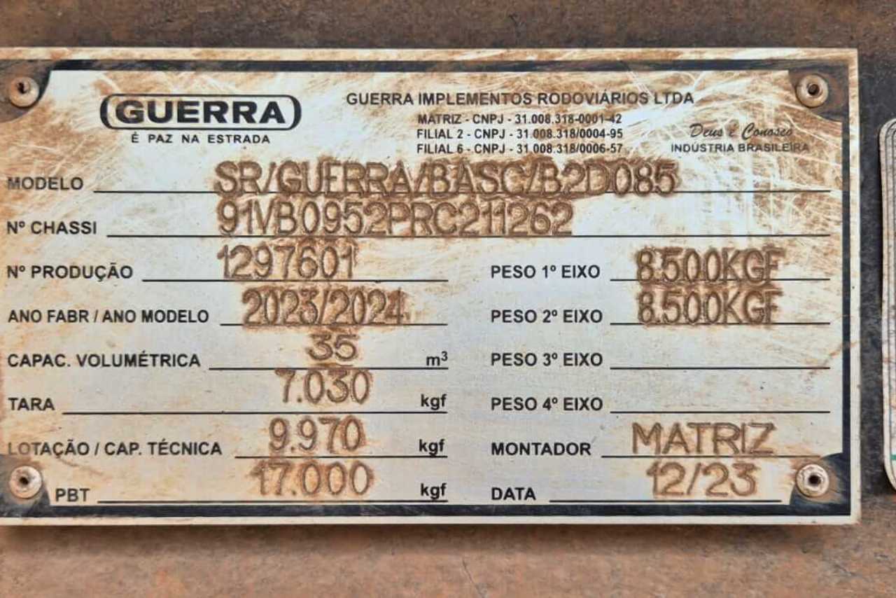 Guerra Caçamba - 23/24 20