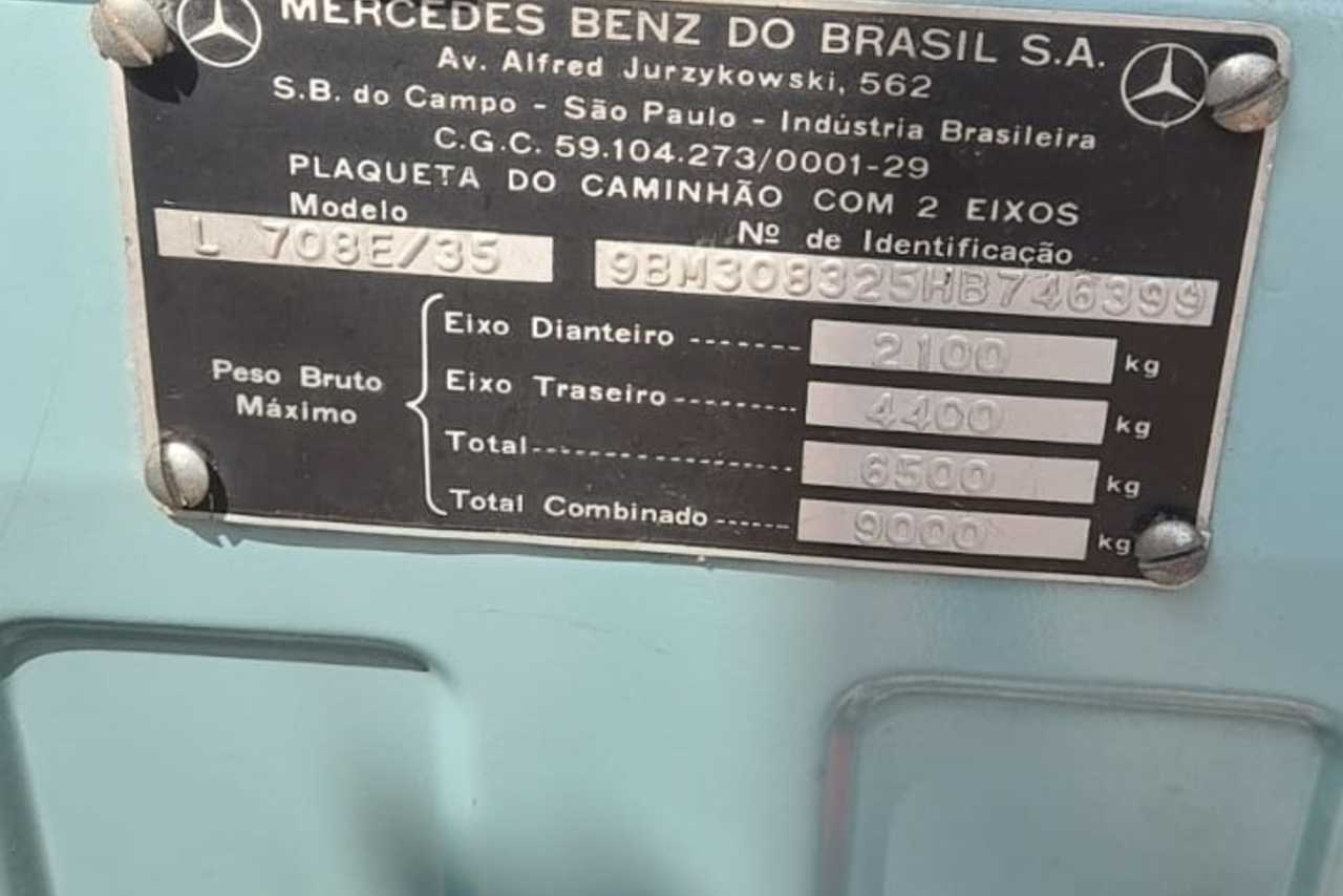 Mercedes Benz MB 708 - 87/87 5