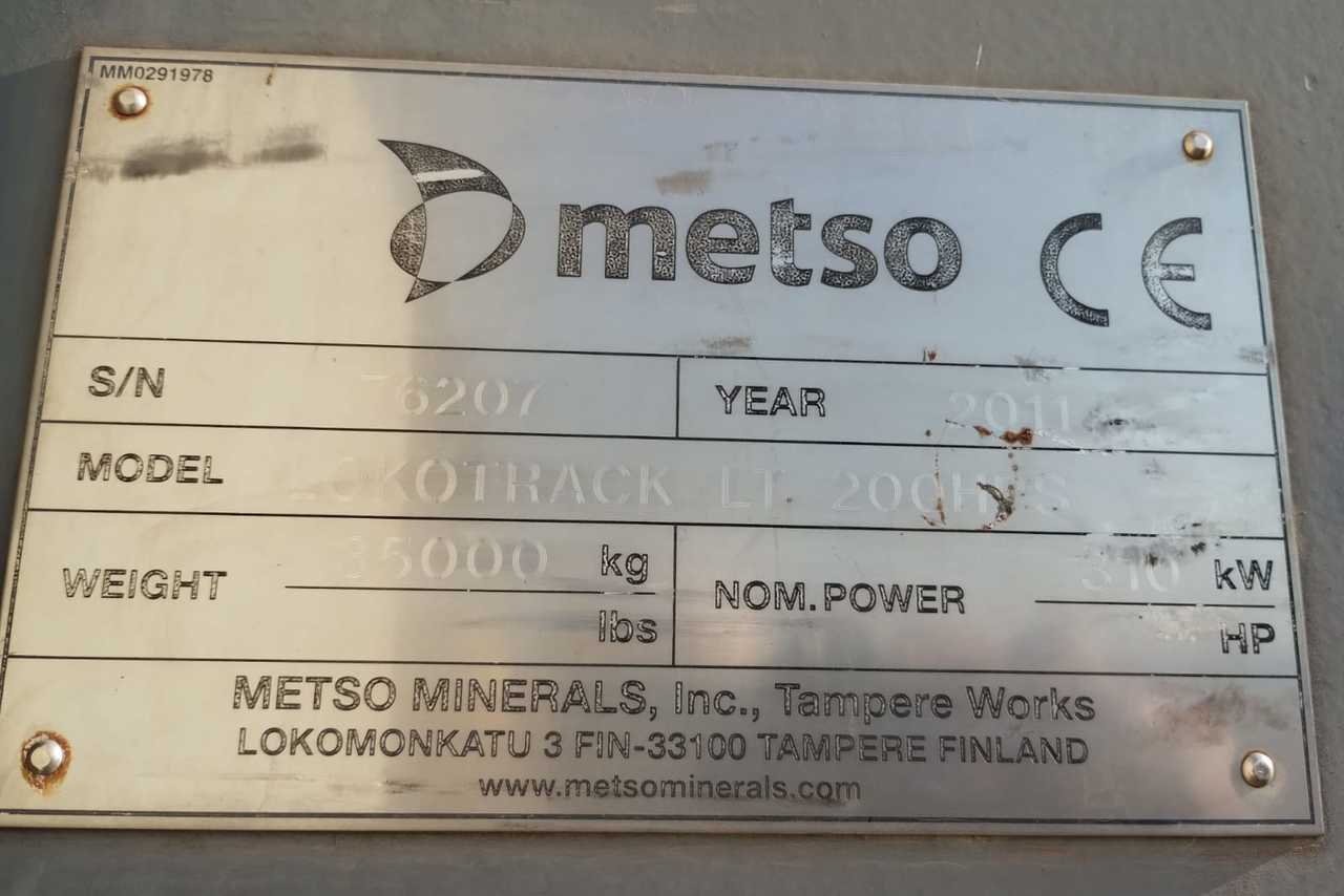 Metso Lokotrack - 11/11 2
