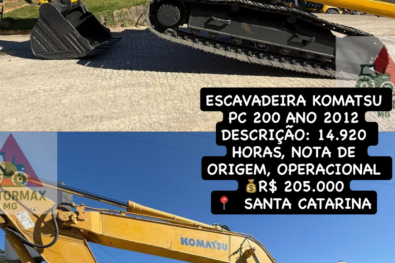 Komatsu PC200 - 12/12 8