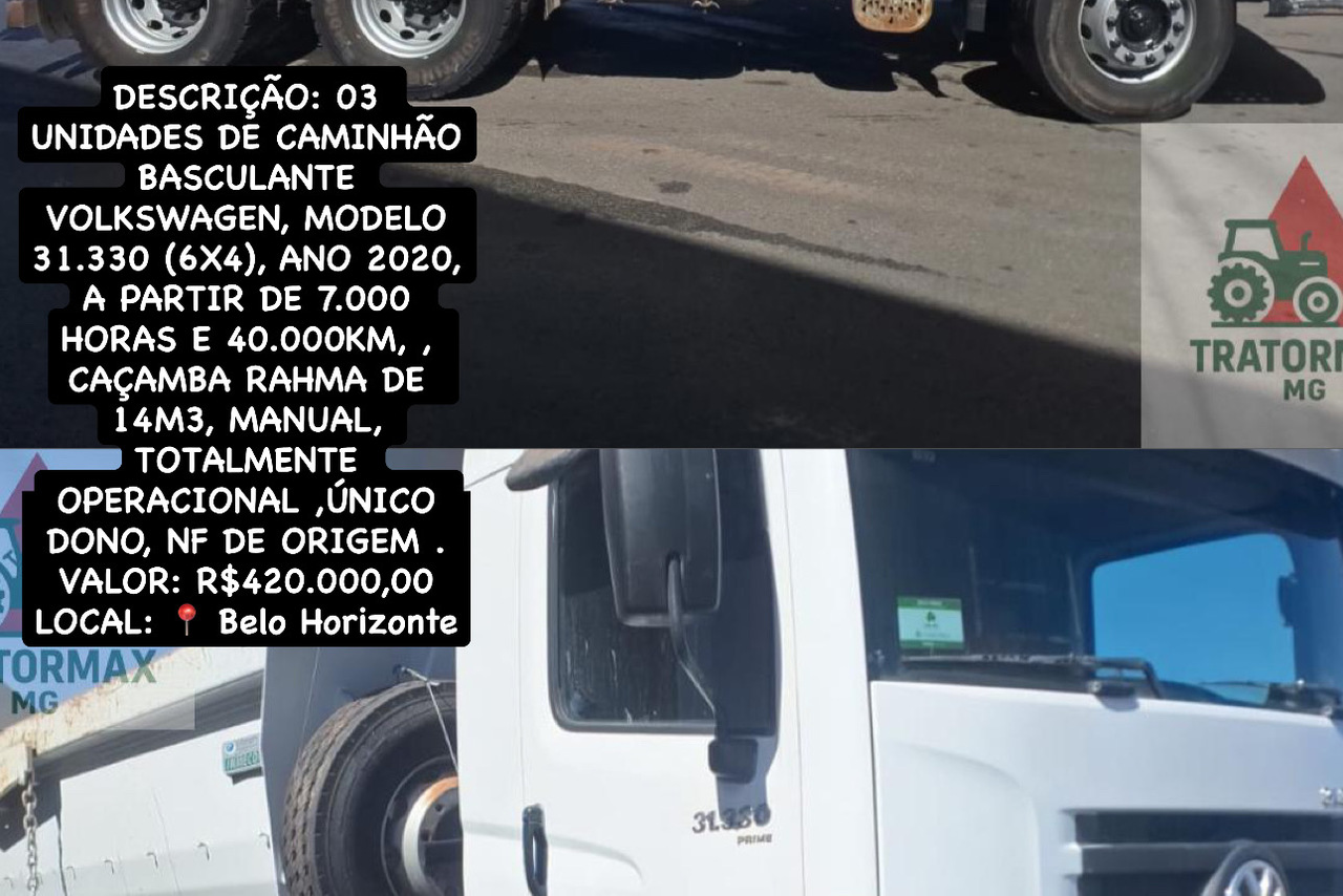 Volkswagen 31-330 E Constellation 6x4 - 20/20 8