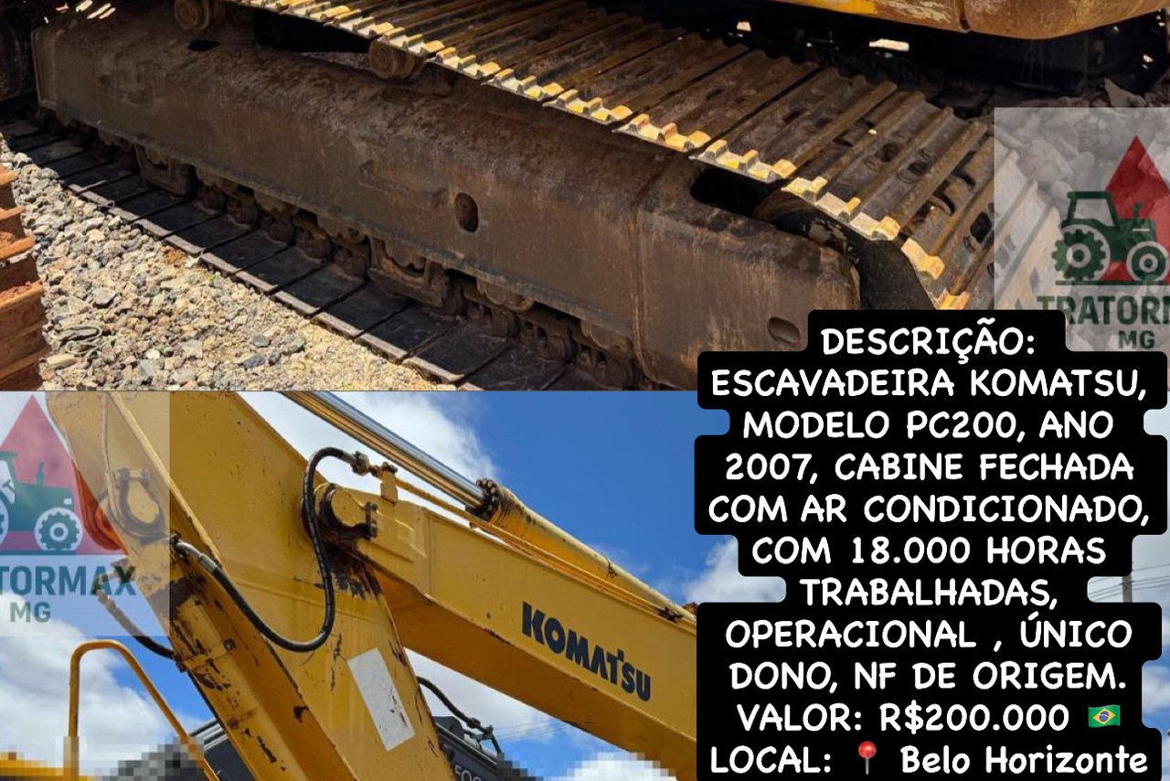 Komatsu PC200 - 07/07 8
