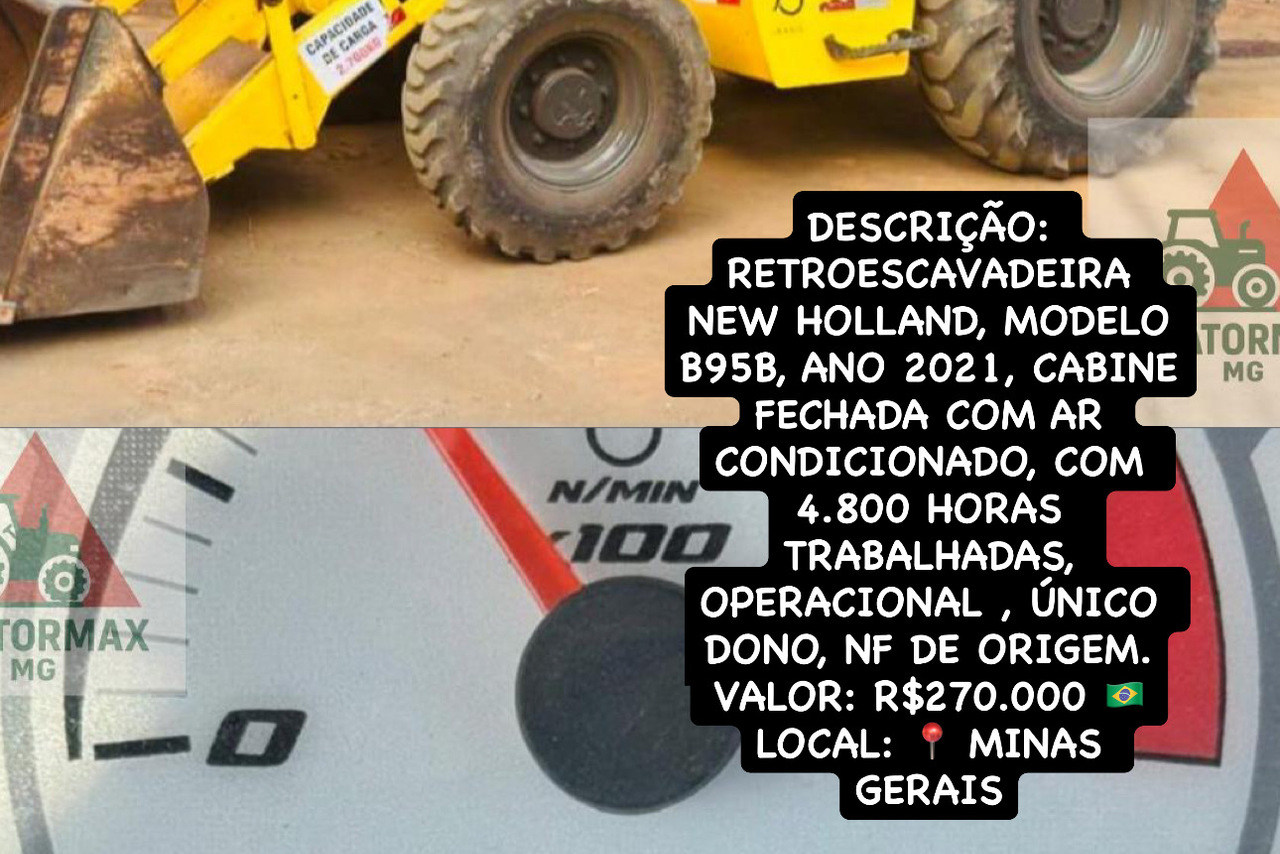 New Holland B95B - 21/21 9