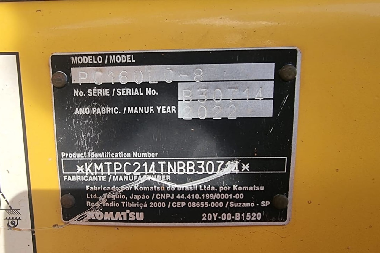 Komatsu PC160 LC - 22/22 6