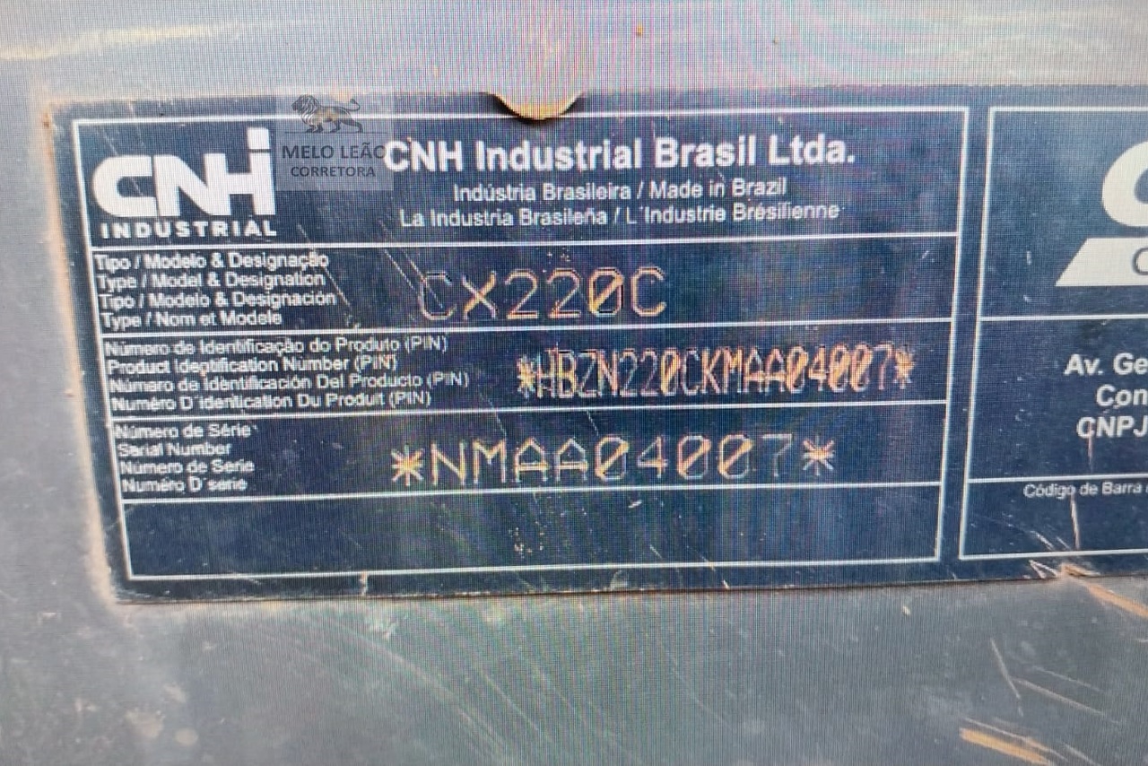 Case CX220 - 21/21 9