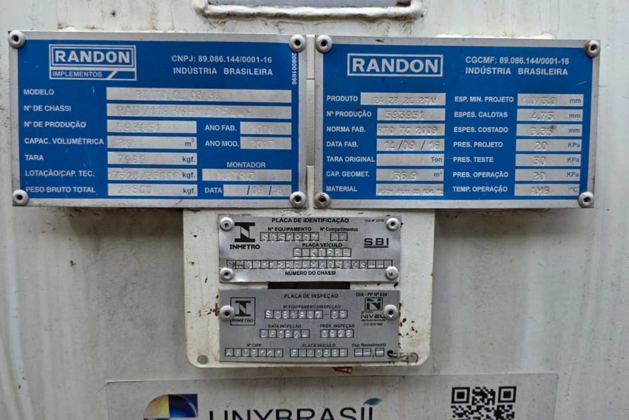 Randon Tanque - 16/17 8