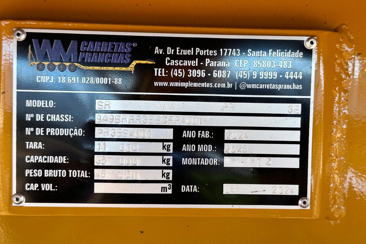 WM Carretas Pranchas Prancha 03 Eixos  - 24/25 5