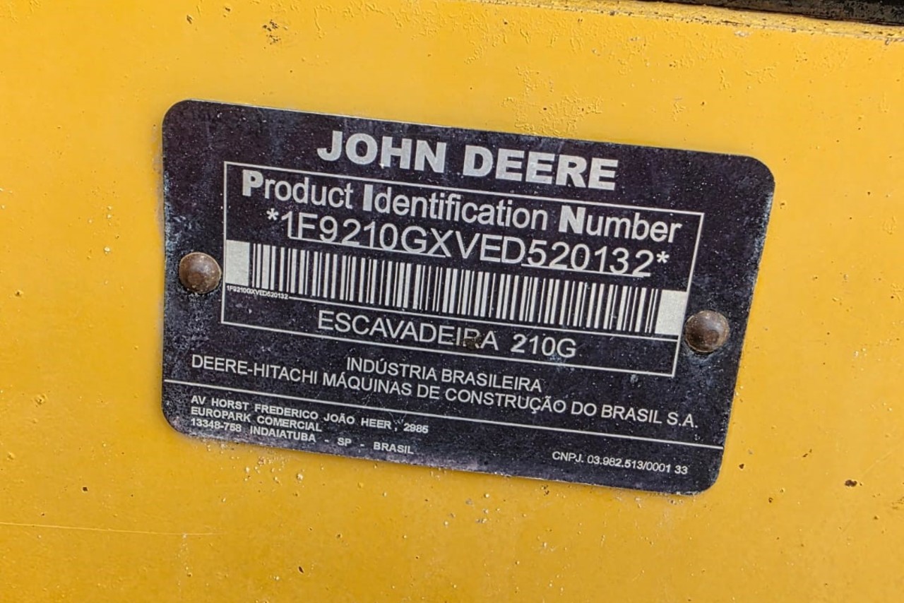 John Deere Hidráulica 210G - 15/15 20