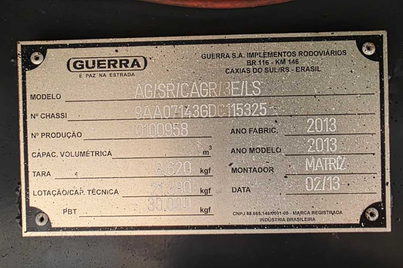 Guerra Semi Reboque - 13/13 14