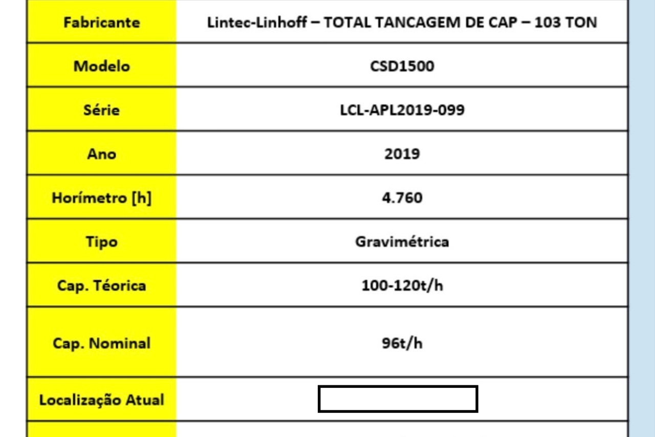 Lintec-Linhoff CSD1500 - 19/19 2
