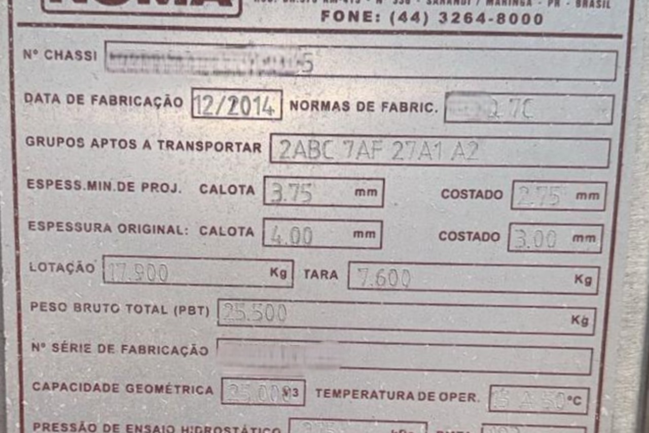 Noma Tanque isot. - 15/15 4