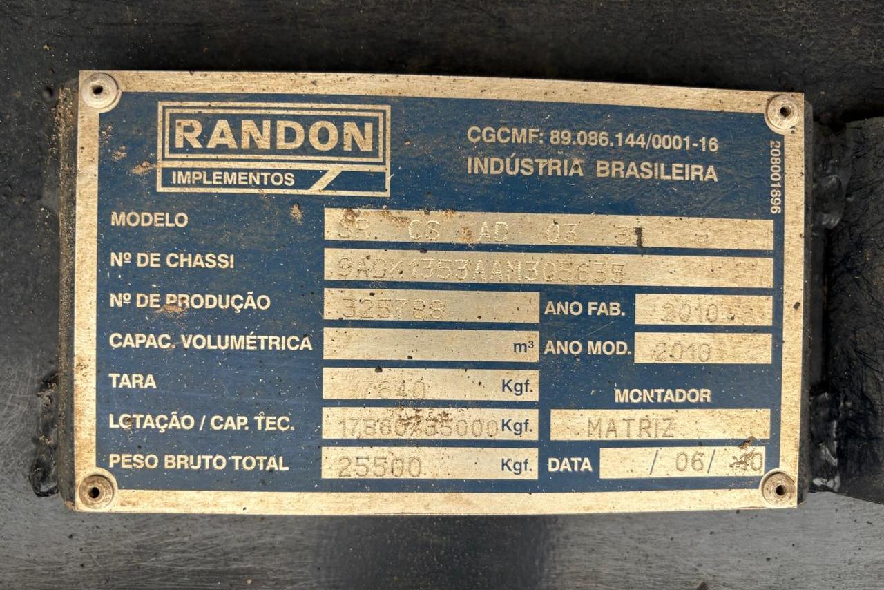 Randon Carga seca - 10/10 5
