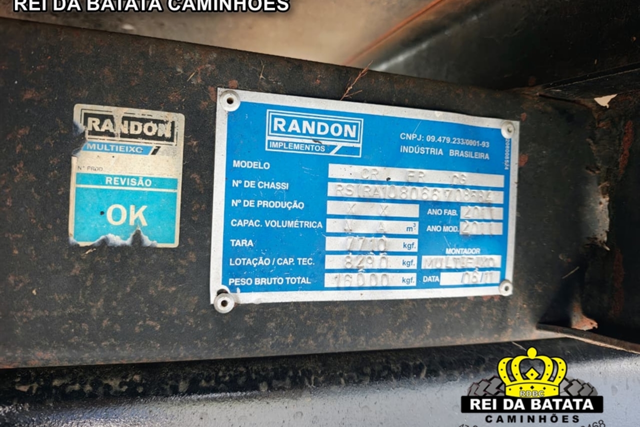 Randon Câmara Fria - 11/11 17