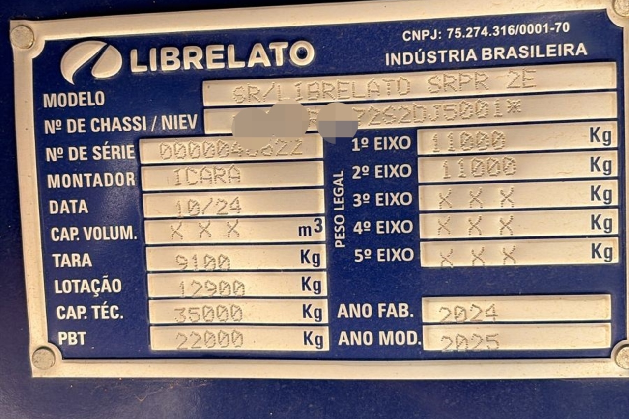 Librelato Prancha Rebaixada - 24/25 11