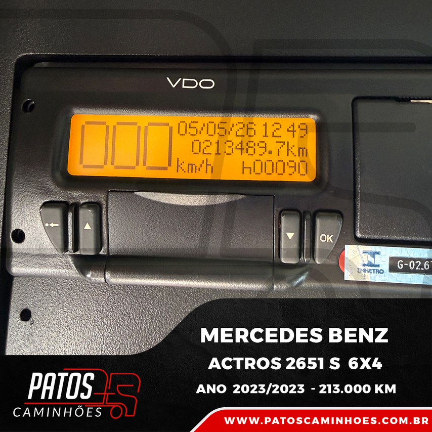 Mercedes Benz Actros 2651 - 23/23 19