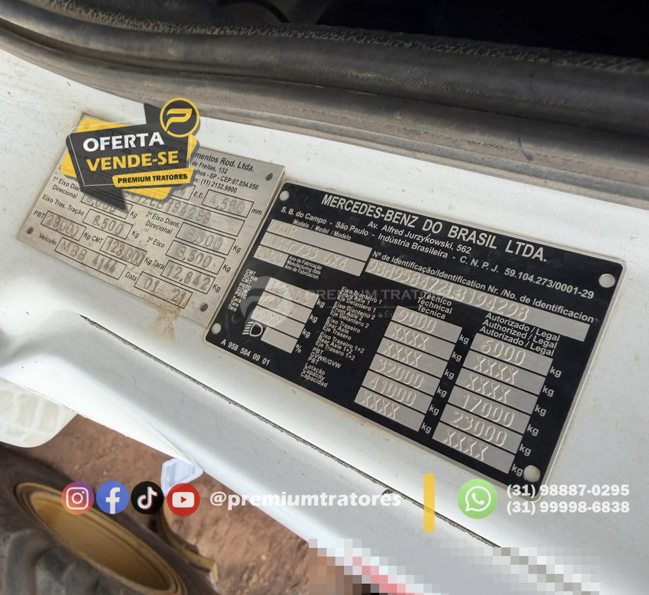 Mercedes Benz Axor 4144 - 20/20 13