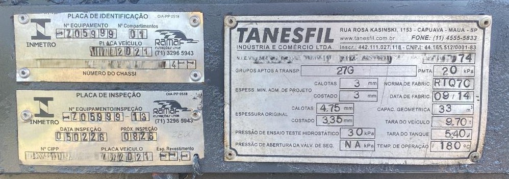 Tanesfil Tanque - 15/15 12