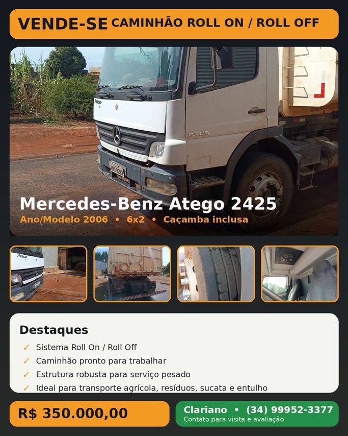 Mercedes Benz Atego 2425 - 20/06 2