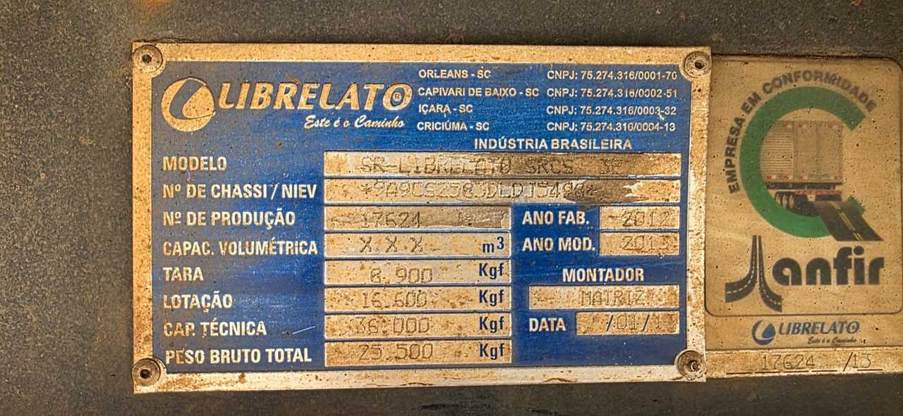 Librelato Carga Seca - 12/13 18