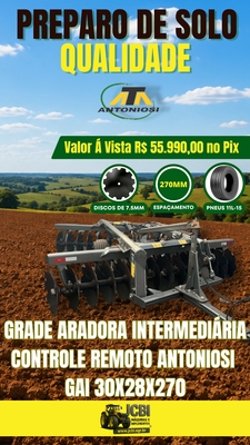 Grade Aradora Intermediaria