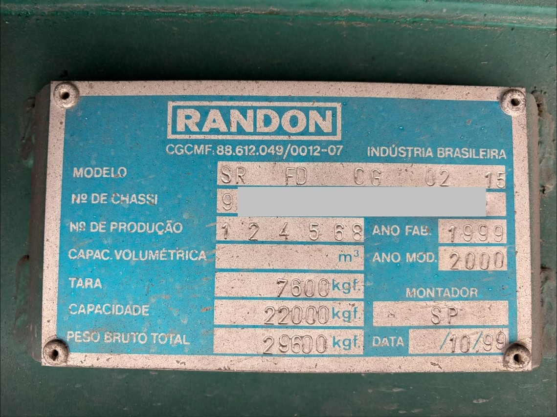 Randon Baú  - 99/00 6