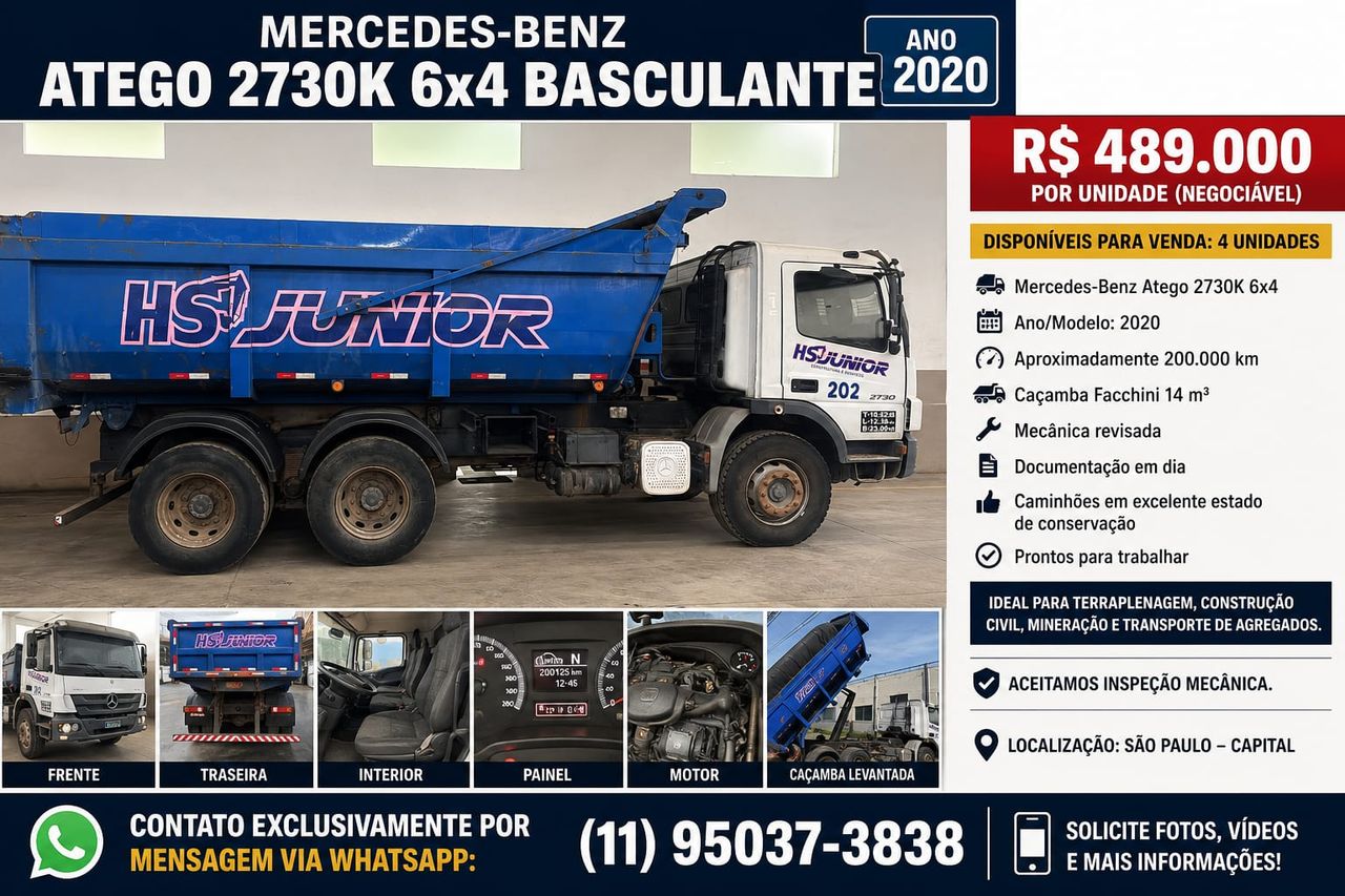 Mercedes Benz Atego 2730 - 20/18 2