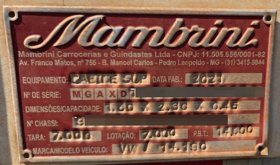 Volkswagen VW 14190 - 20/21 2