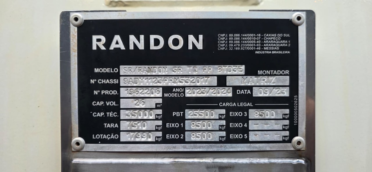 Randon Tanque - 23/24 19